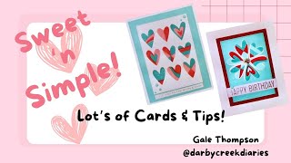 How to Use Printmaking Hearts Many Ways! + Bonus Masculine Card!