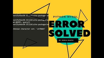 utf8mb4 error solved in python-sql connection / how to solve the error in mysql connectivity .