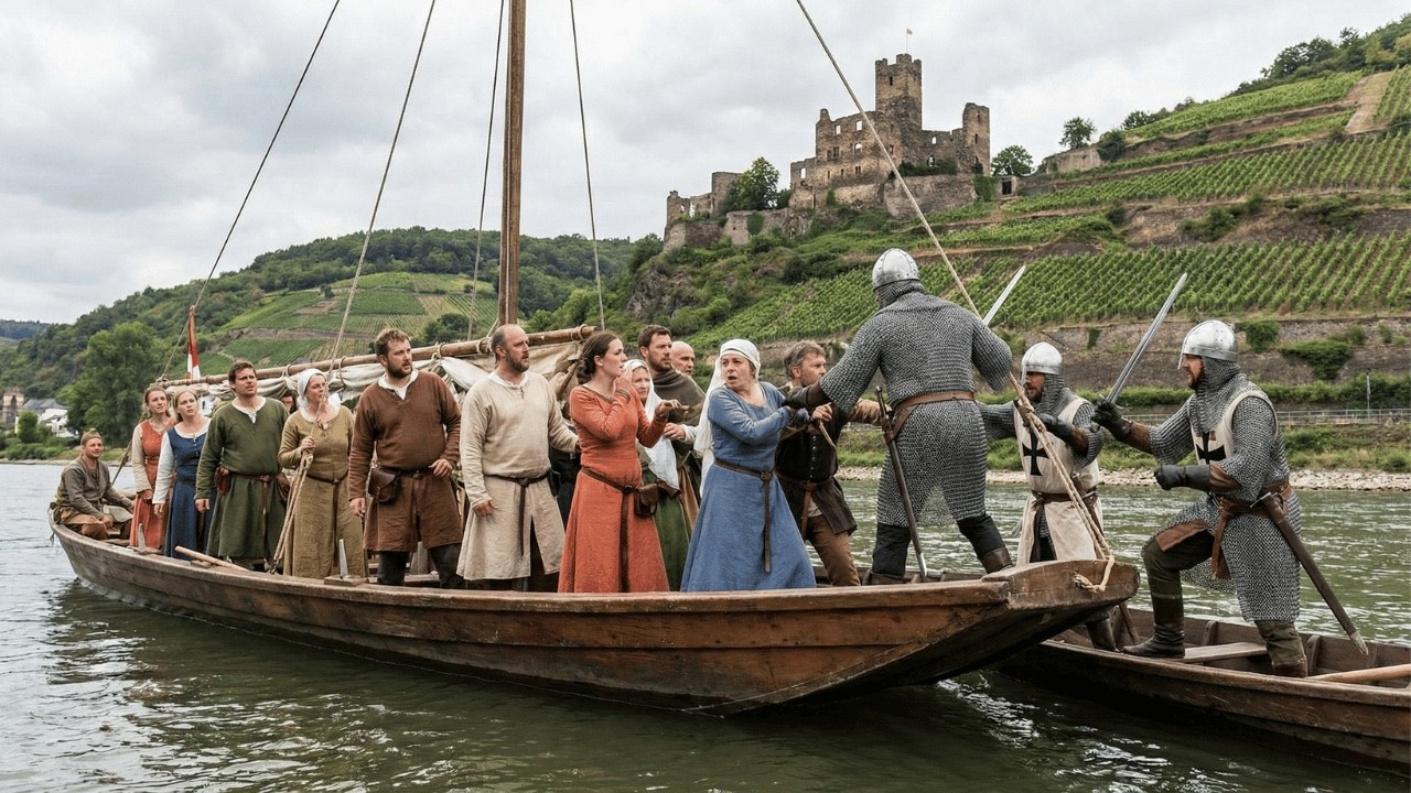 Raubritter am Rhein: Warum eine Schiffsreise dein sicherer Tod war