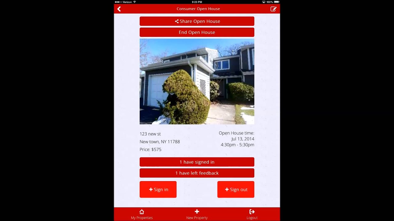 AM Open House Tutorial | Edit Open House Information on the iPad®, iPhone®, and Android™ App