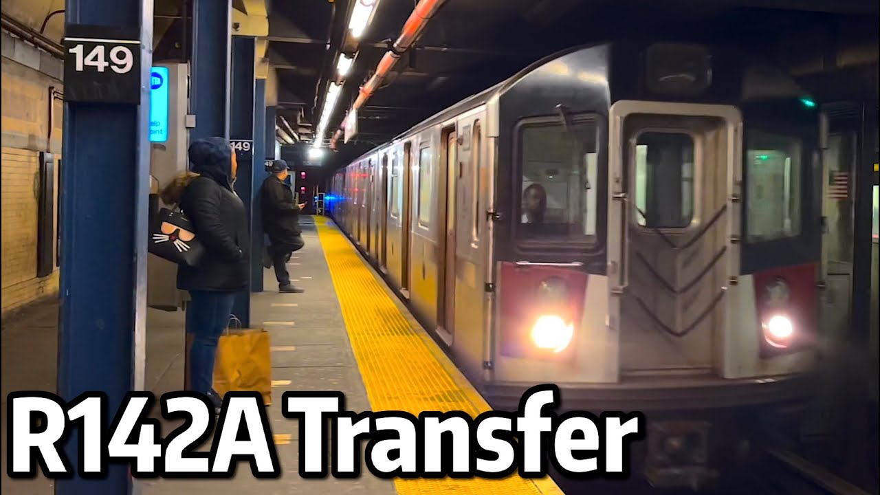 ⁴ᴷ⁶⁰ R142As being Transferred on the 2, 5, and 4 Lines