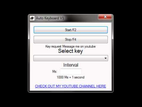 Auto Keyboard Free Youtube - auto key presser for roblox dbor