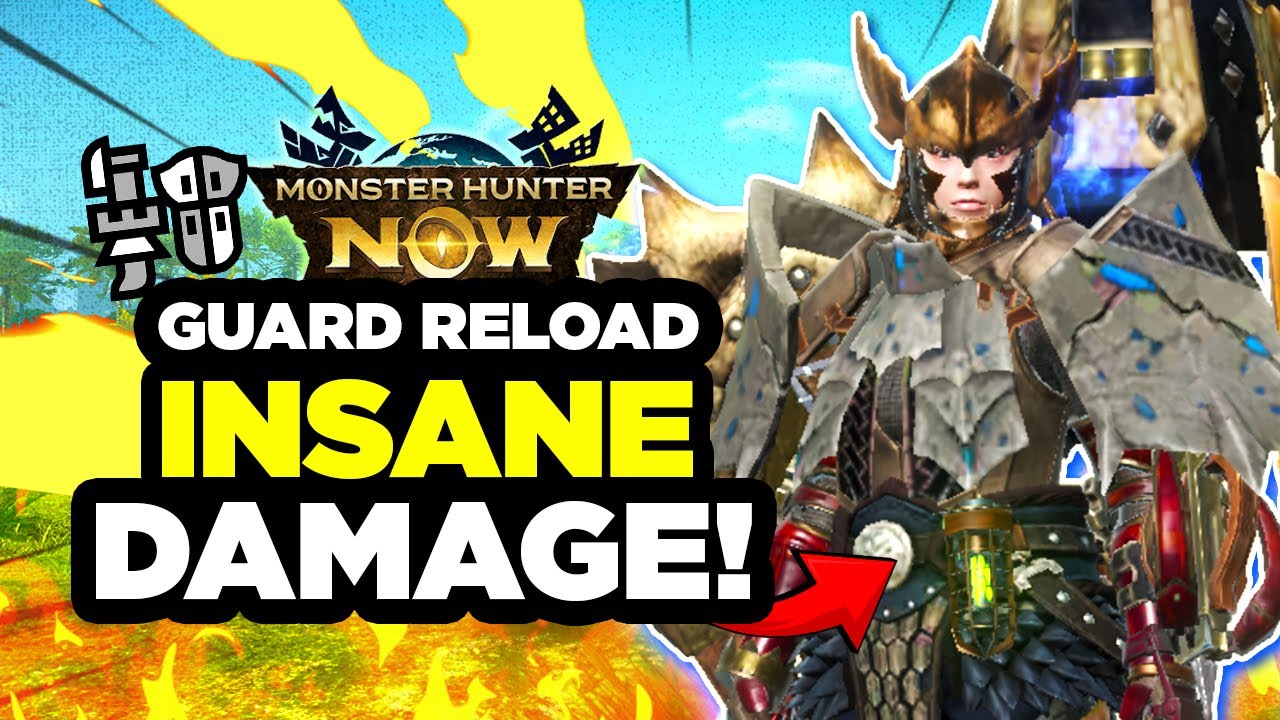 Как на самом деле использовать перезарядку стража (СУПЕР DPS-билд!) | Monster Hunter Now
