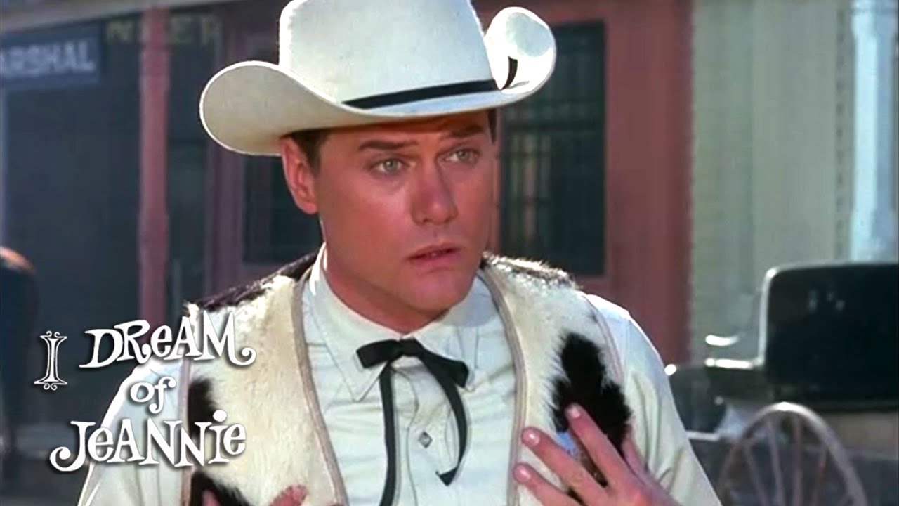 Jeannie Sends Tony To The Old West! | I Dream Of Jeannie