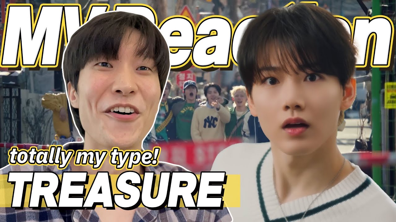eng) TREASURE 'YELLOW' MV Reaction | 트레저 뮤직비디오 리액션 | Korean Fanboys Moment | J2N VLog