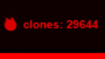 30,000 Clones in TurboWarp...