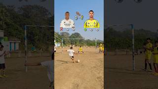 Челлендж «Команда Роналду против команды Мбаппе» #шорты #футбол #челлендж #youtube #вирусное #вид...