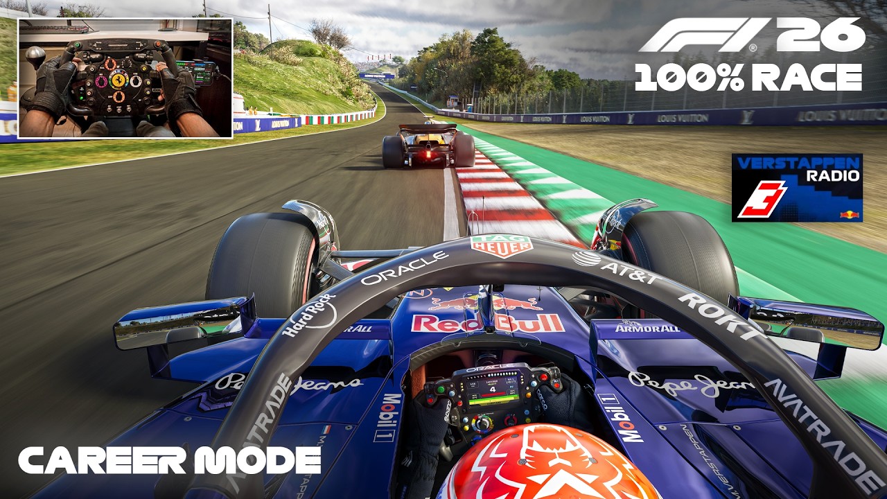 Max Verstappen's Ultra Realistic Career Mode - 2026 Season Japanese GP 100% Race Gameplay: Race 2