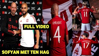 Sofyan amrabat shirt number! Manchester united jersey number confirmed.