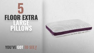 Top 10 Floor Extra Large Pillows [2018]: Lavender Bliss Memory Foam Pillow by Perfect Cloud