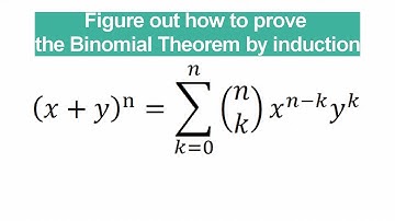 How to prove Binomial Theorem by Induction