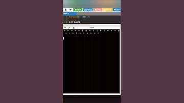 C program to print from a to z || #shorts #reels #ytshorts