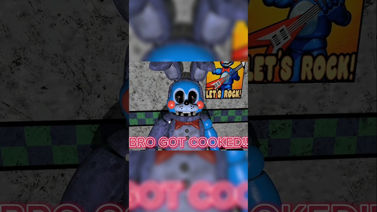 [FNAF] WITHERED BONNIE HUNTS DOWN TOY BONNIE???!!! 