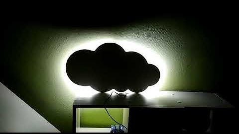 Детский светильник облако
