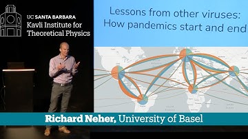 Lessons From Other Viruses: How Pandemics Start and End ▸ Richard Neher (University of Basel)