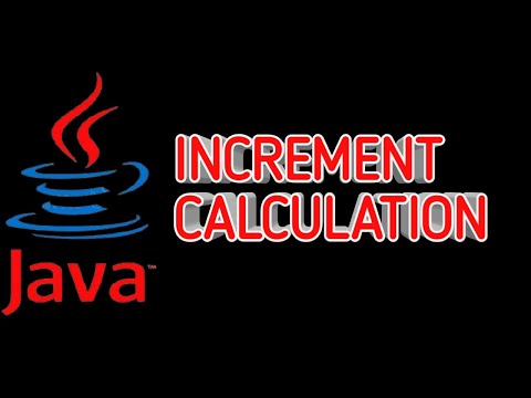 Increment Calculation || Java Program