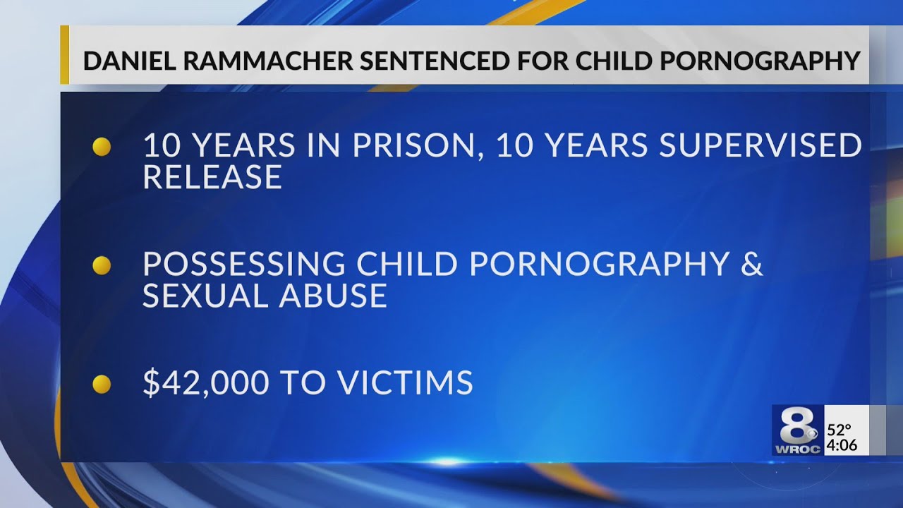 Rochester sex offender going to prison for 10 years on child porn charge