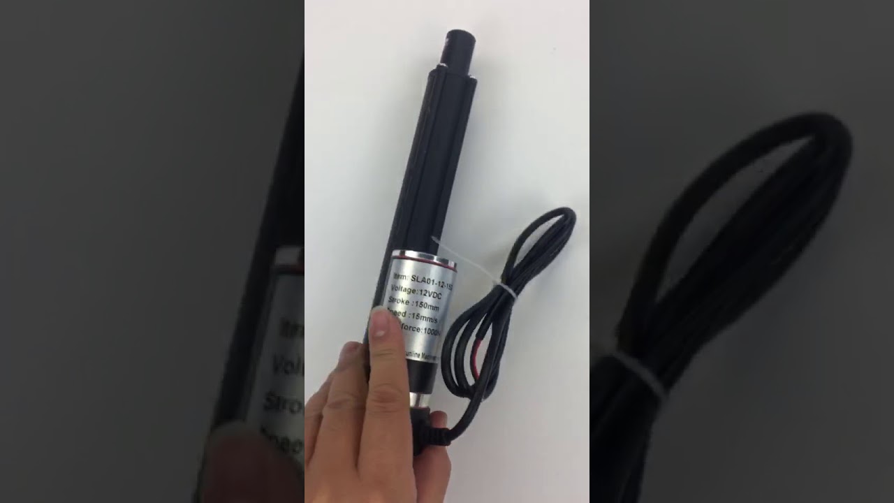 SLA02 Black Linear actuator 150mm 15mm/s 1000N 42s