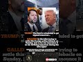 TRUMP: The Deal is scheduled to getsigned tomorrow... .. #trumpnews #trending