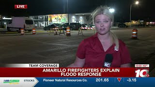 VIDEO: ‘A once in a career type of event’: Amarillo firefighters explain flooding response