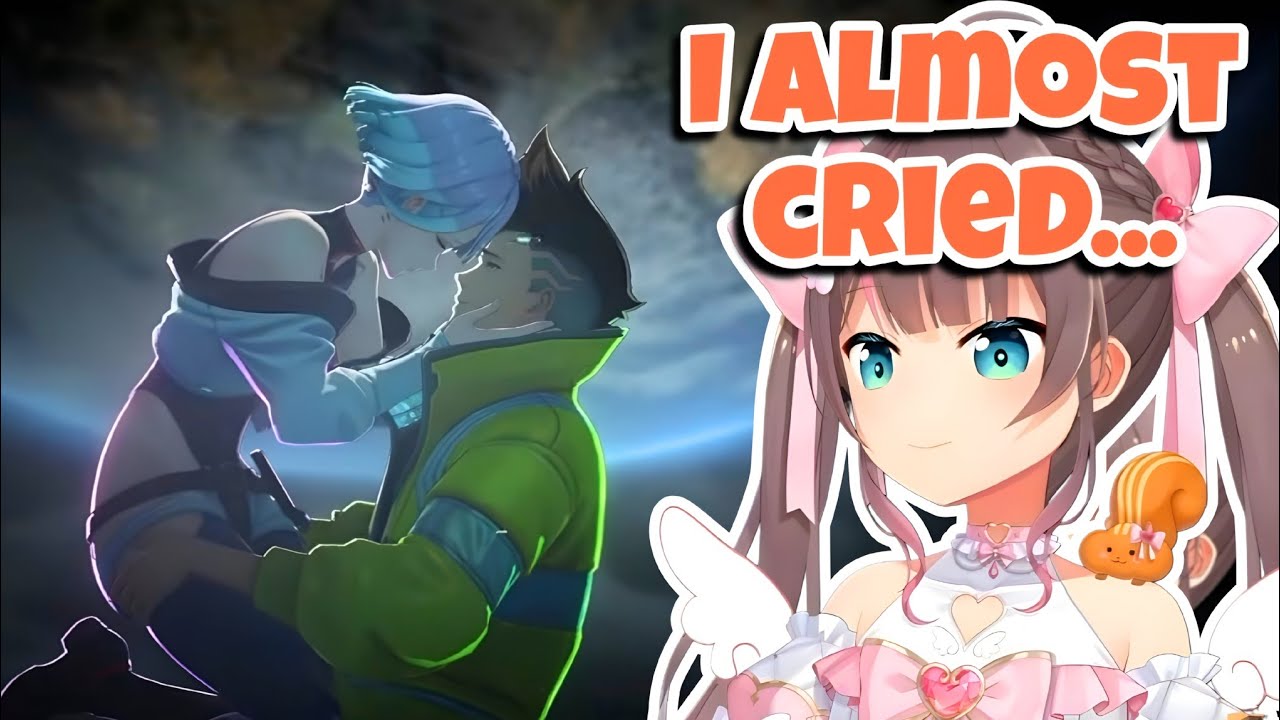 "Run Lucy!" Matsuri reacting to the ultimate Cyberpunk x WuWa crossover