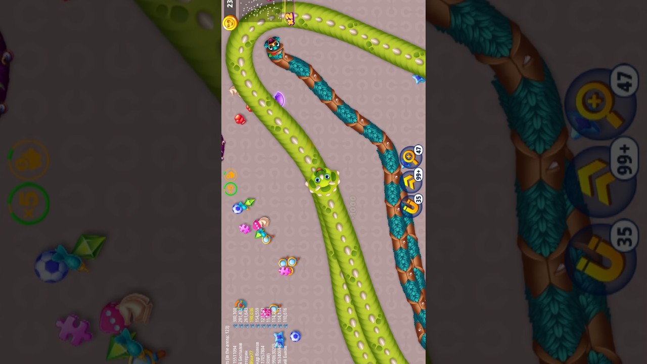 🔥🔥🔥BIG GREEN SNAKE VS OTHER ALL BAD FACE SNAKE IN WORMSZONE.IO SNAKE GAME PLAY 😱😱