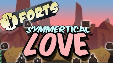 Forts Multiplayer 4v4 Gameplay ► THE MOST SYMMETRICAL MAP EVER!