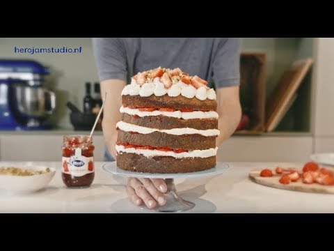 Video: Aardbeien- En Amandeltaart Recept