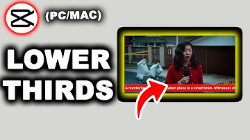 How to Customize Lower Thirds in CapCut PC (1-Minute Fast Edit Tutorial)