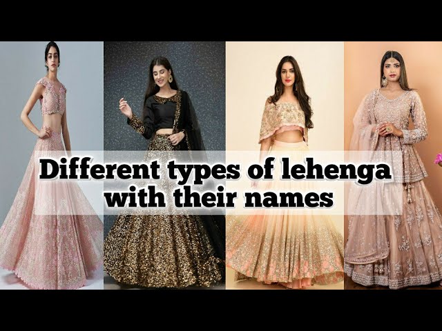 Top more than 160 different lehenga types best