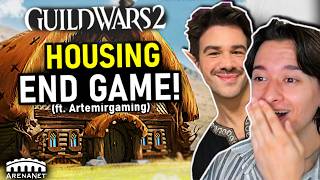 Two Mmo Players Make A House | Guild Wars 2 - Homesteads (ft. @artemirgaming )