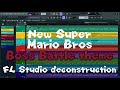 [FLP] New Super Mario Bros Boss Battle theme FL Studio deconstruction.
