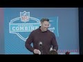 GM Adam Peters Speaks to the Media at the 2026 NFL Combine | Washington Commanders
