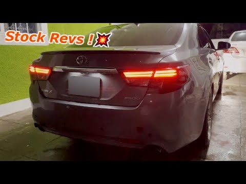Mark X Revs *STOCK* | Redline Revs | Rev Limiter - YouTube