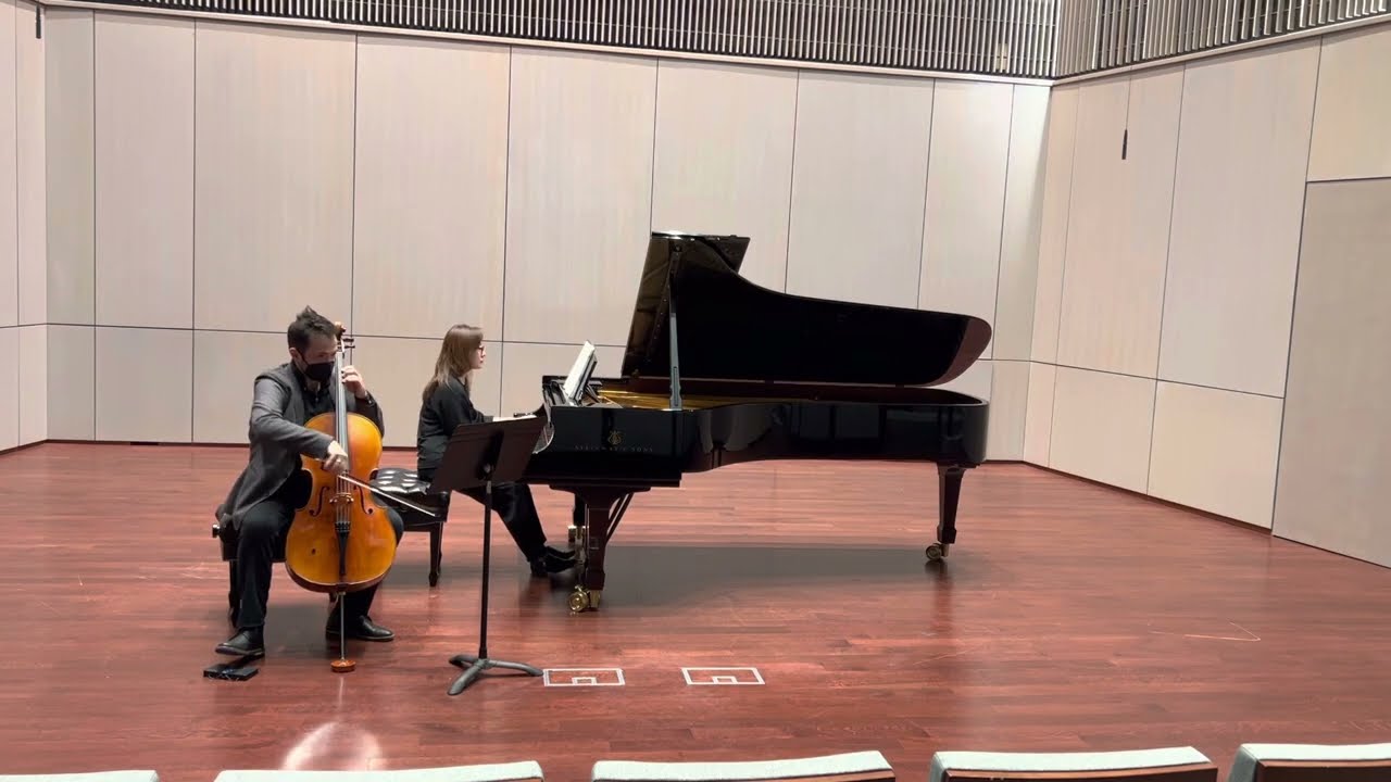 Malcolm Parson - Ole River Blue for cello and piano (2022)