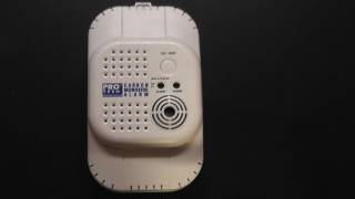 How To Open Protech Carbon Monoxide Alarm To Change Battery Youtube