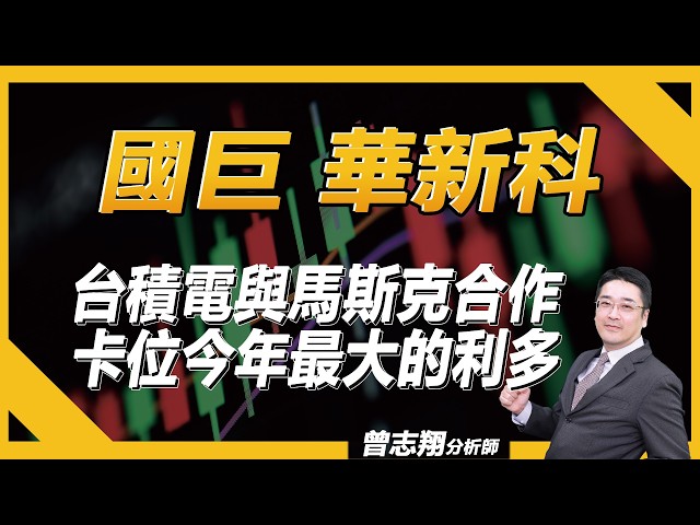國巨 華新科台積電與馬斯克合作先卡位今年最大的利多/理周TV-20261006盤後-曾志翔 股昇翔起