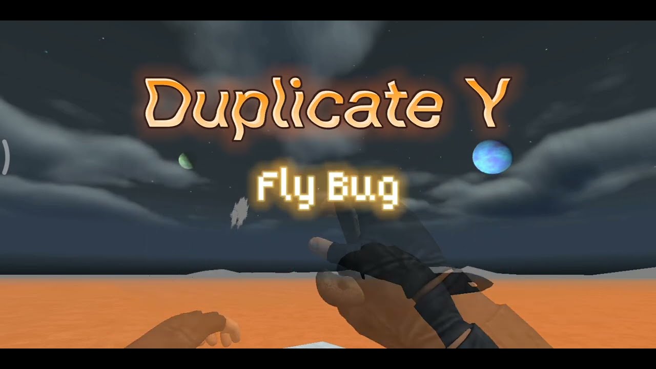 Hypper Sandbox - Duplicate Y_Fly Bug