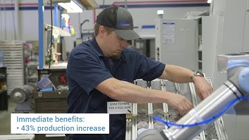 UR tending Haas machines