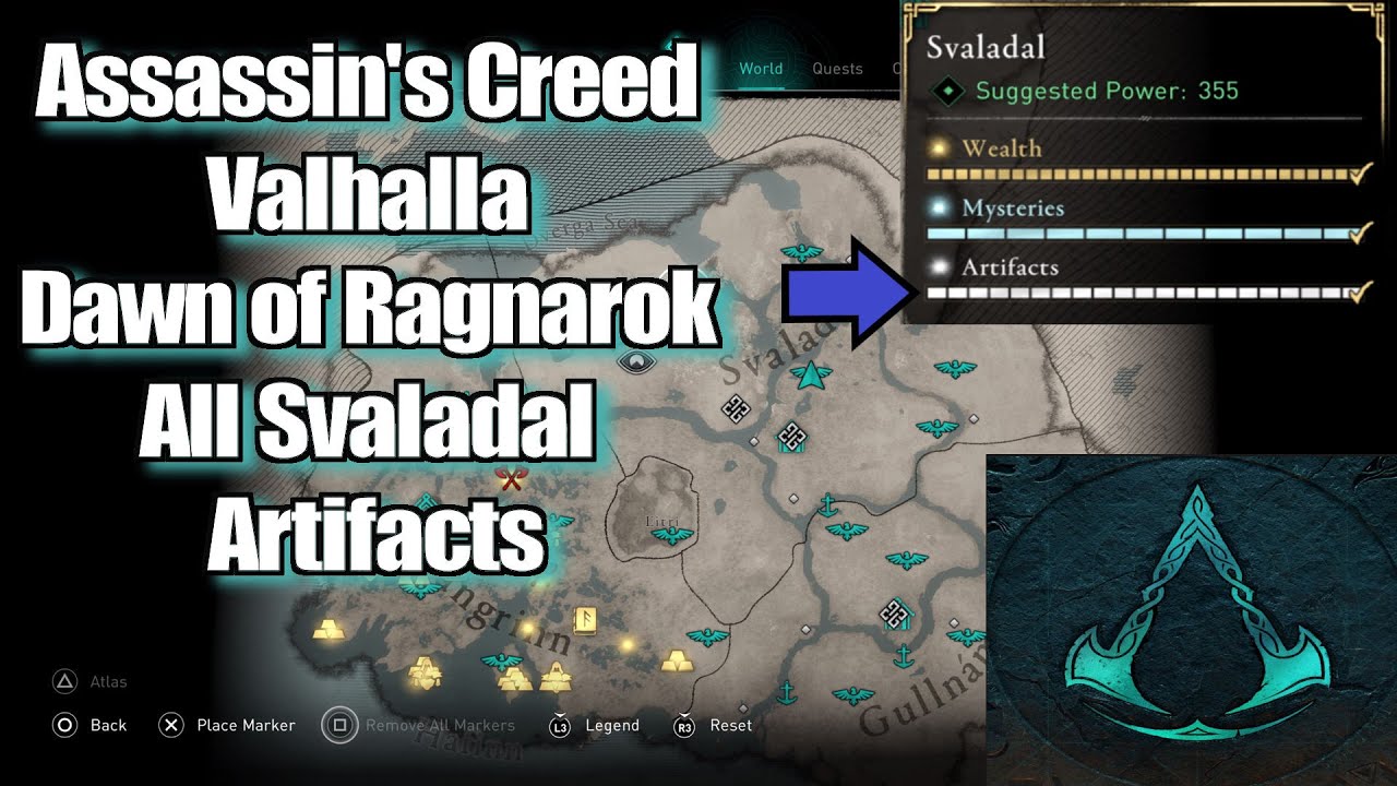 Assassin's Creed Valhalla Dawn of Ragnarok Svaladal Artifacts Guide