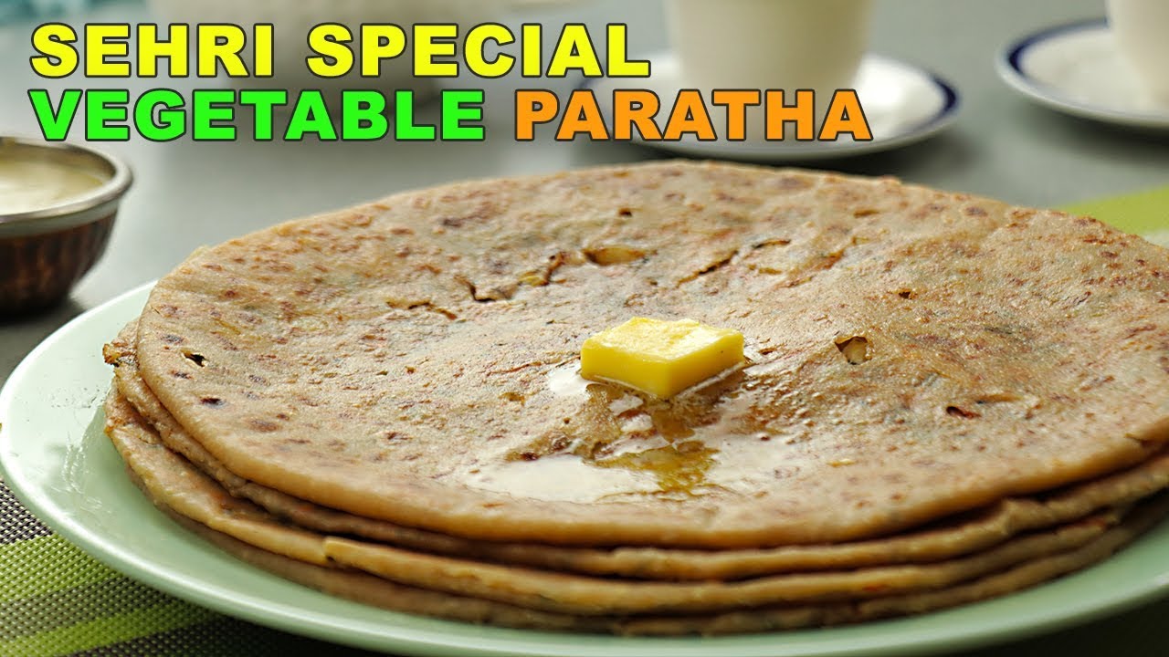 Vegetable Paratha Recipe | Mix Veg Paratha | SooperChef