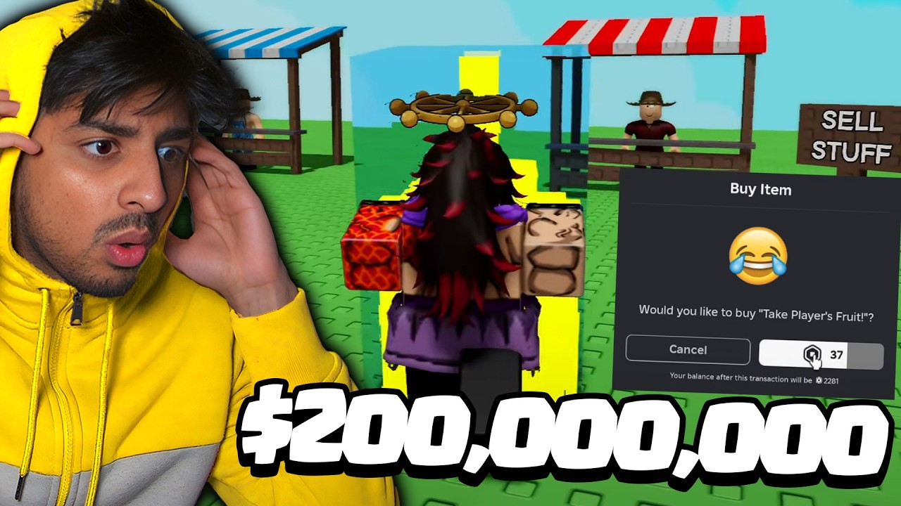 Soul's First Time Playing Roblox Grow a Garden! (bro stole from chat😭🙏)