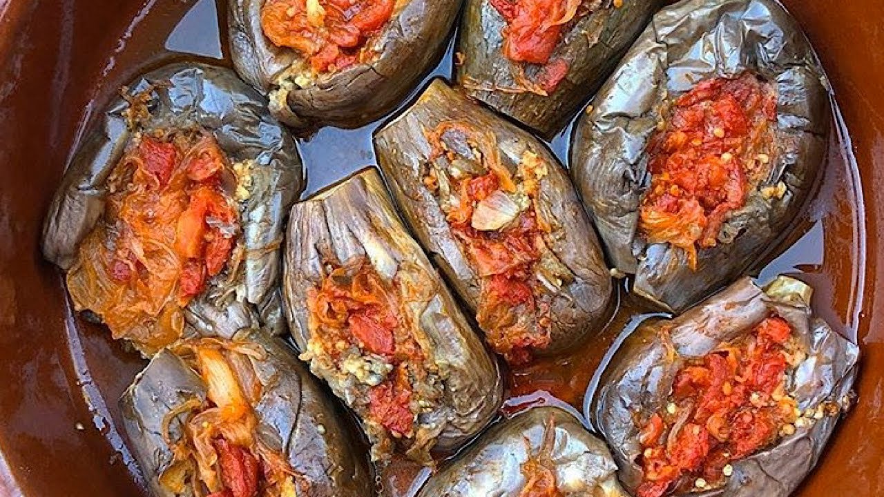 Aubergines à l'Arménienne et caviar d'Aubergine