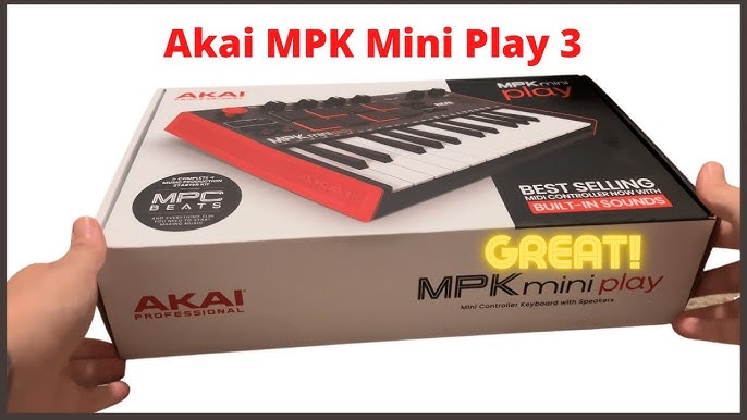 Akai Professional MPK Mini Play3 25-key Portable Keyboard and MIDI  Controller