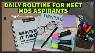 Daily Routine for NEET MDS ASPIRANTS screenshot 3