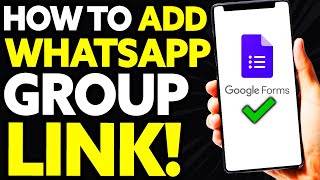 How To Add Whatsapp Group Link in Google Form [EASY!] screenshot 5