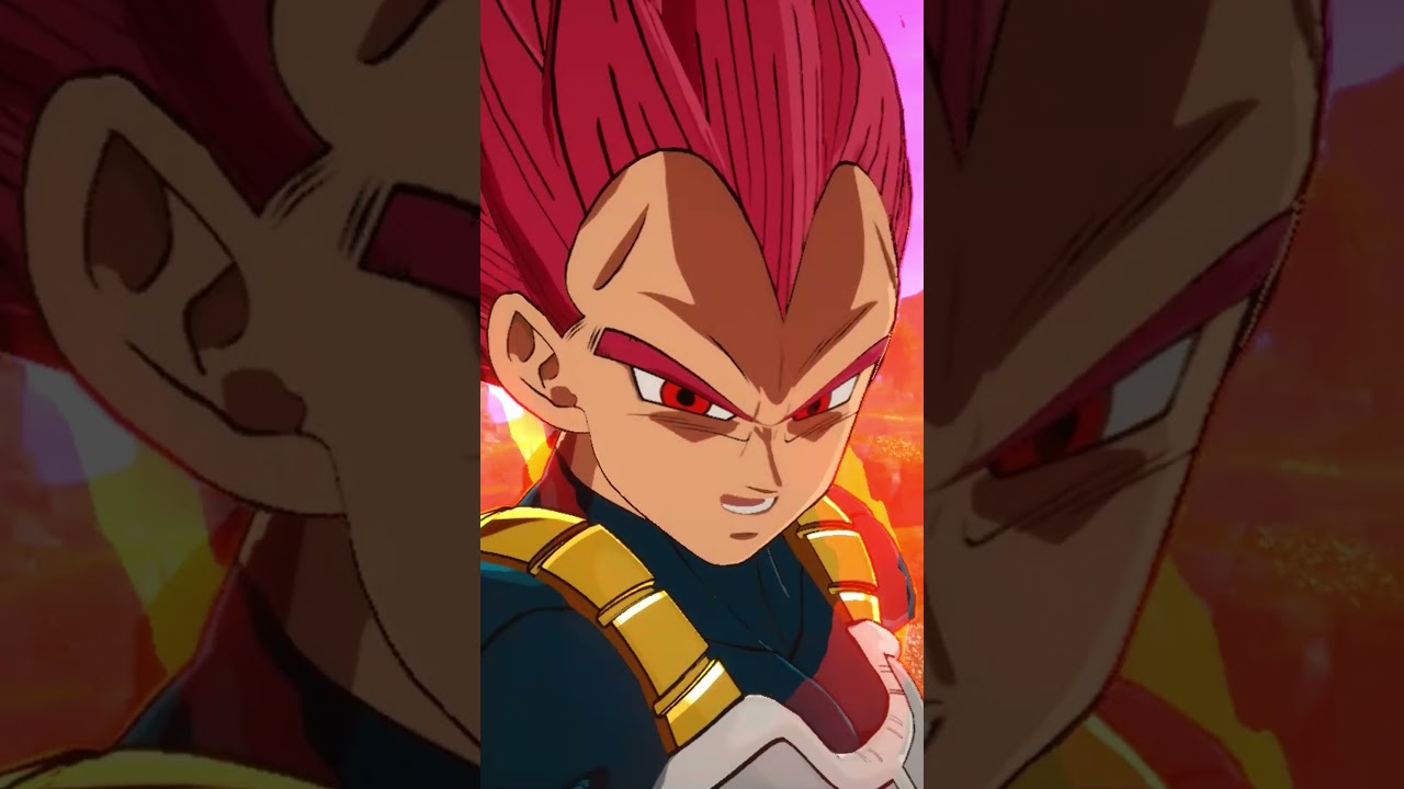 Vegeta achieves Super Saiyan God