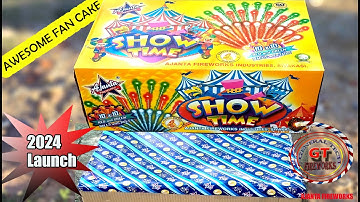 SHOW TIME from Ajanta Fireworks| FAN CAKE 10* 10 from Ajanta Fireworks #ajantafireworks
