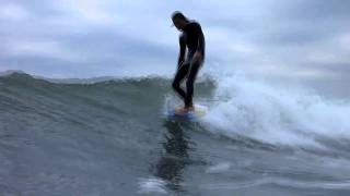 CANVAS SURFBOARDS THE BUTTER ZONE PROTO TYPE TEST by NAKI.mov