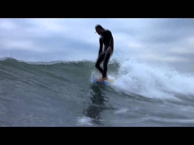 CANVAS SURFBOARDS THE BUTTER ZONE PROTO TYPE TEST by NAKI.mov
